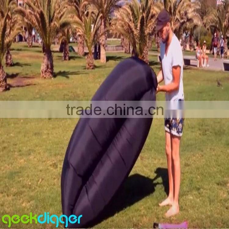2016 new product Portable lazy bag sofa air outdoor inflatable pool lounger