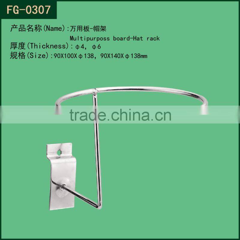 Display equipments cap bracket clip hanger hat