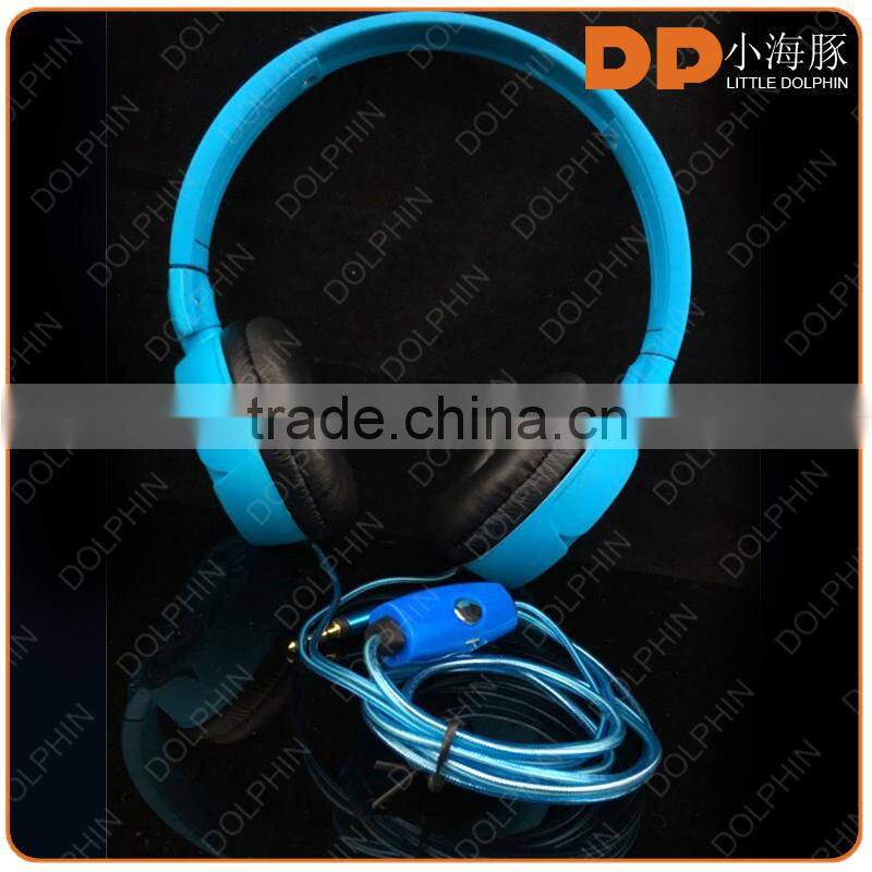 stereo sport light up earphone headphone headset with microphone for xiaomi earphone