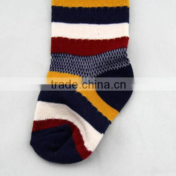 GSB-24 Bulk cotton striped design baby socks wholesale