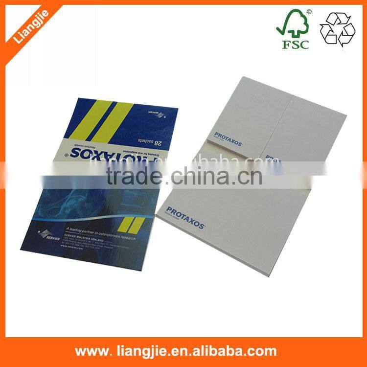 Soft cover sticky note set