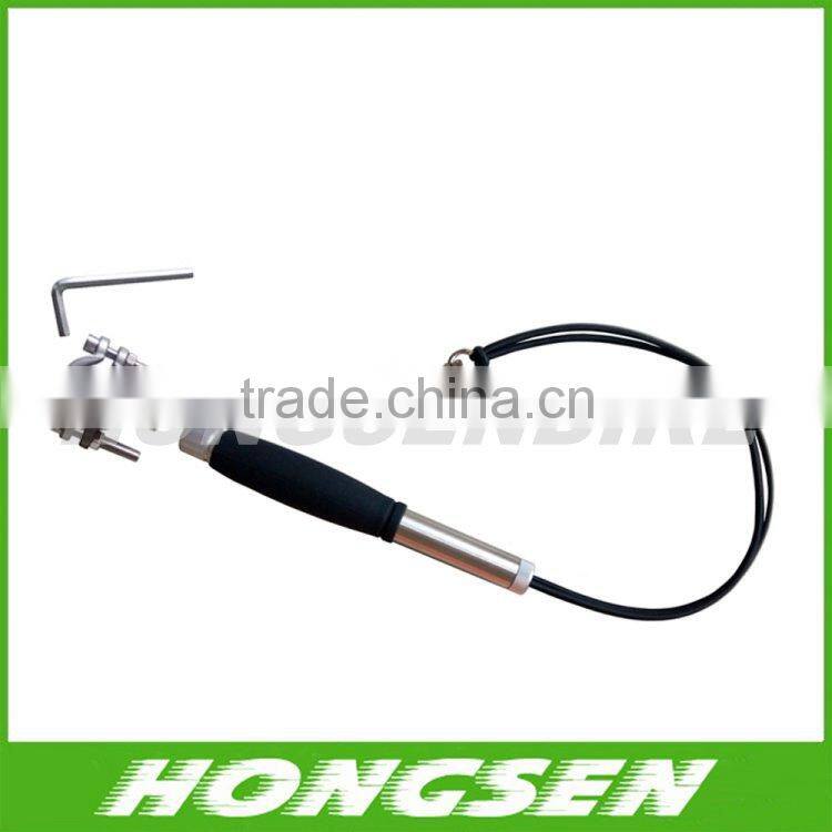 HS-D03 fashionable bike dog leash/bicycle dog leash stretchable with stainless pole