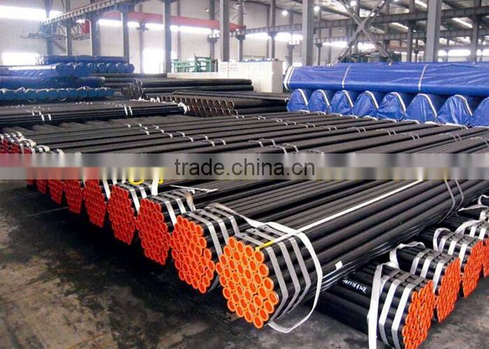 1/2" to 14" ASTM A106B/A53B Carbon Seamless Schedule 80 Black Steel Pipe In Large Stock