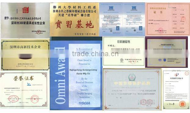 chian manufacturer fully automantic pneumatic cylindrical screen printer