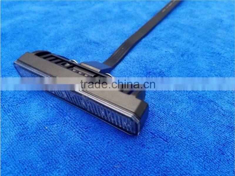 6 led strobe emergency grill light deck light