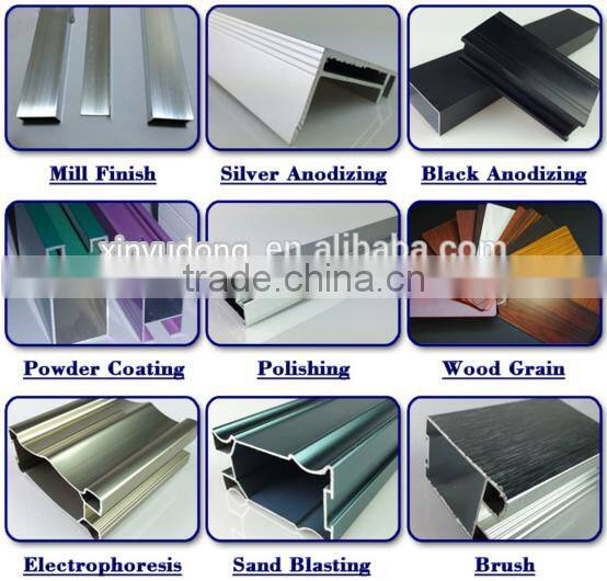 Newly designed 6000 series aluminum alloy beam profiles for door and wiondow,curtain wall, glass house