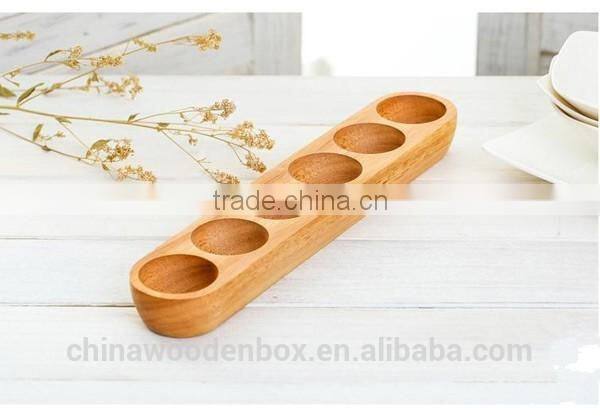 The most popular wood egg packaging tray