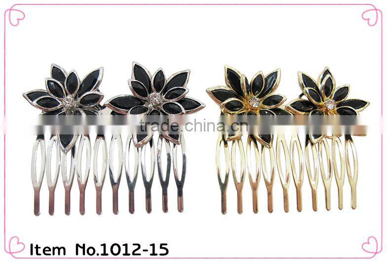 Hot sale!!! rhinestone butterfly bridal hair comb for wedding