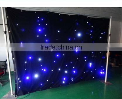 stage backdrop star sky cloth light