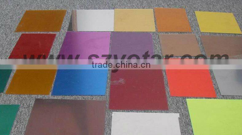 Heart shaped acrylic decorative wall mirrors