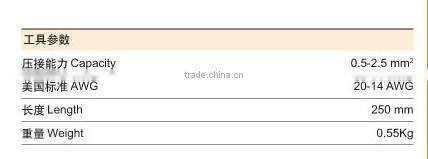 New generation saving enery crimping pliers