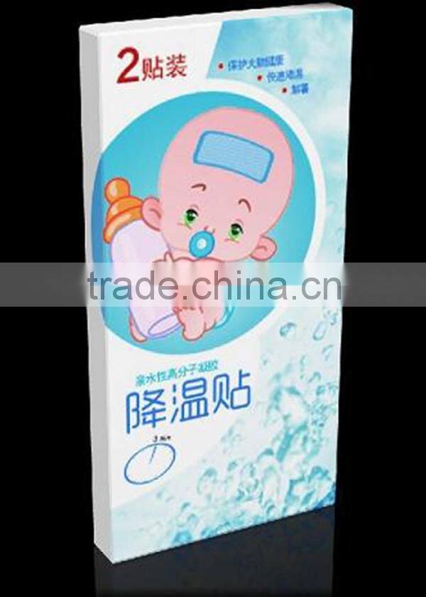 Baby and adult fever cooling gel patch