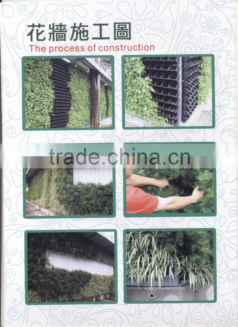 Green Land Plascit plants wall Free Standing Living vertical Green Wall