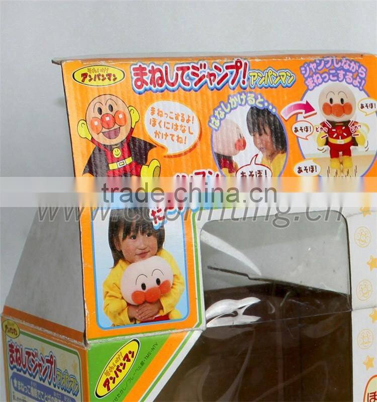 Window clear corrugated dolls paper box gift box packaging box