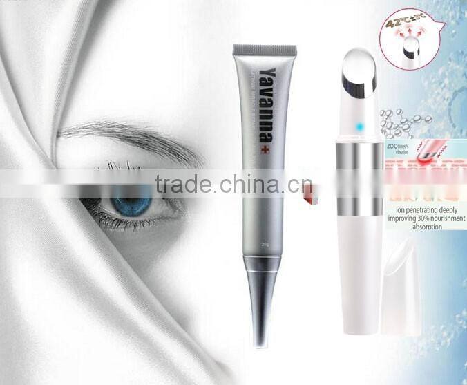 2016 Battery operation Ionic facial anti wrinkle face massager