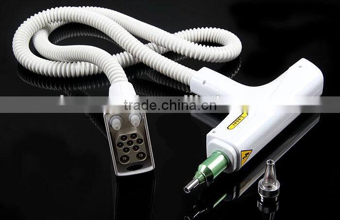 Professional 3in1 Q switch nd yag laser bipolar rf laser hair and tattoo removal