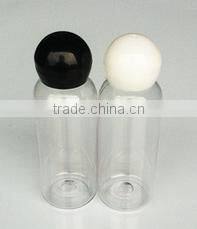 cheap popular 30ml PET transparent hotel bottle for body wash and hair shampoo