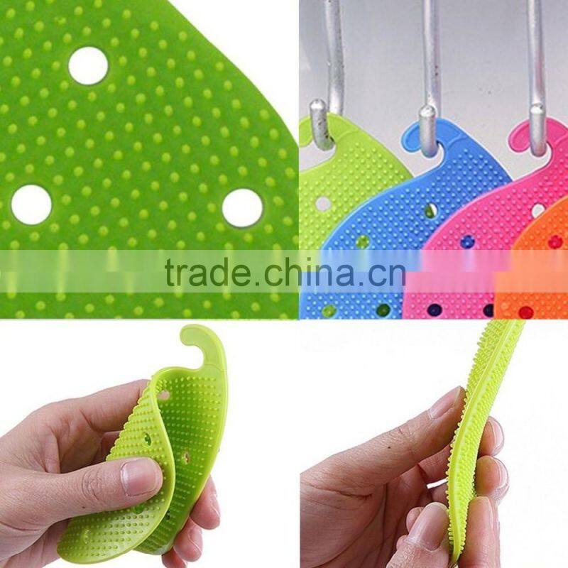 Double Sided Silicone Fruit and Vegetable Scrubber By Cestari Kitchen