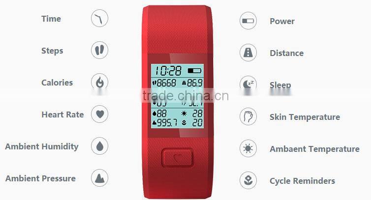 SIFIT-8.8 Fitness Bracelet Pedometer, Track Length and Quality of Sleep, 2015 style Wristband Pedometer for Healthy Life