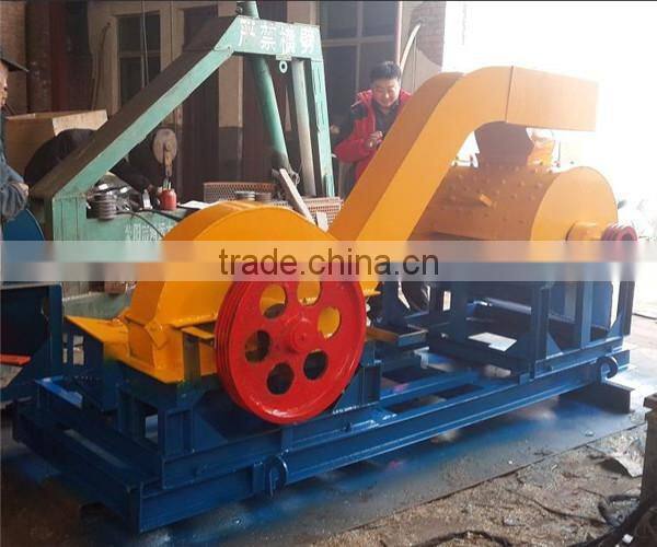 New apperance and high quality wood log crushing and chipping machine 008615037185761