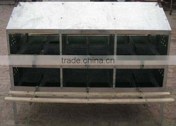 galvanized sheet nest boxes with 24 hole for sale