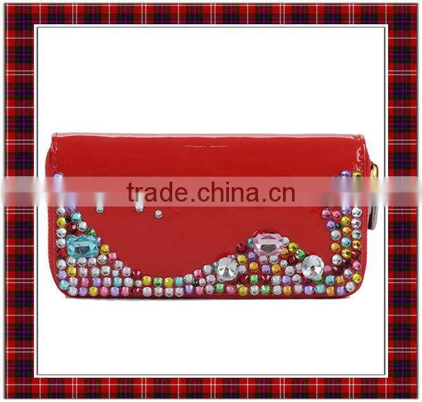 Fashion Rhinestone human Made Girlish Wallets (BTYB007)
