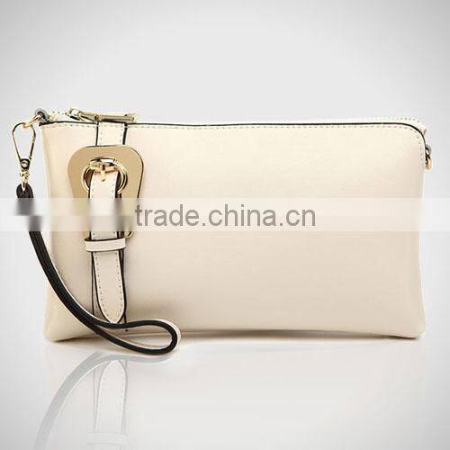 2014 New Design Fashion Ladies Cow Leather Chain Strap Wallet(BCN015)