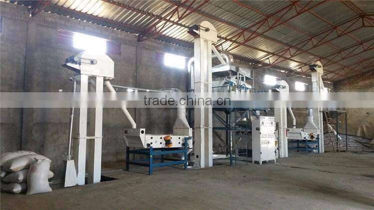 grain seed bean cleaning plant