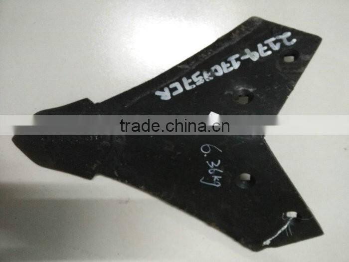 Auxiliary cultivator shovel