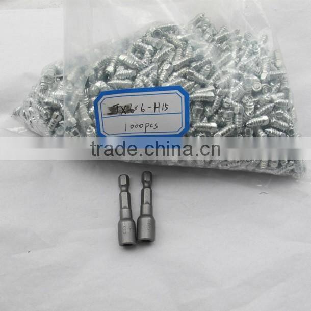 Stainless steel Studs for Bicycles/ Scooters/shoes