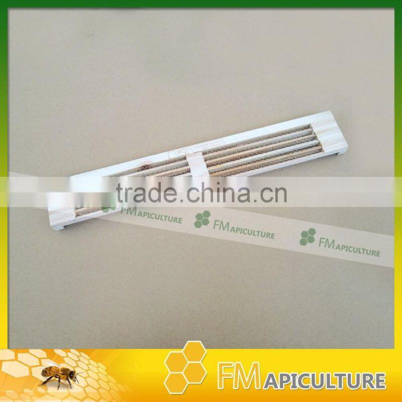 3 rows wooden pollen collector to collect pollen without holes ; pollen collecting tool; pollen collector ; pollen trap