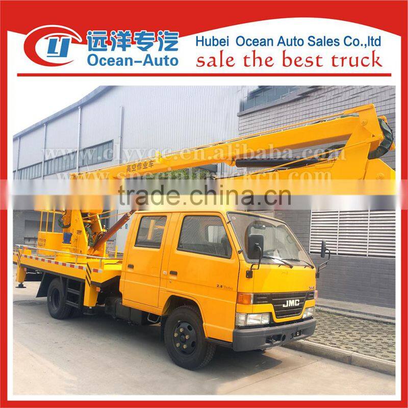 JMC mini chassis 16 meters aerial lift truck for sale