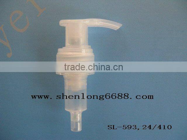 white plastic pump lotion pump (SL-593,24/410)