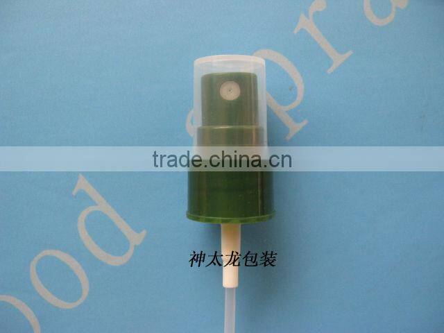 Fine mist screw pump sprayer head