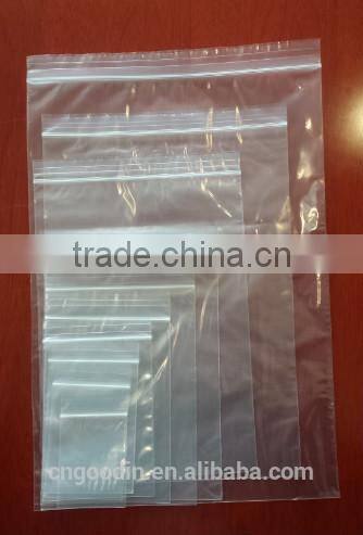 LDPE ZIPPER BAG FOR CLOTHING