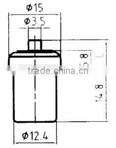 Wax thermostatic element for Thermostatic Water Mixing Valve (Art No. 1J90)