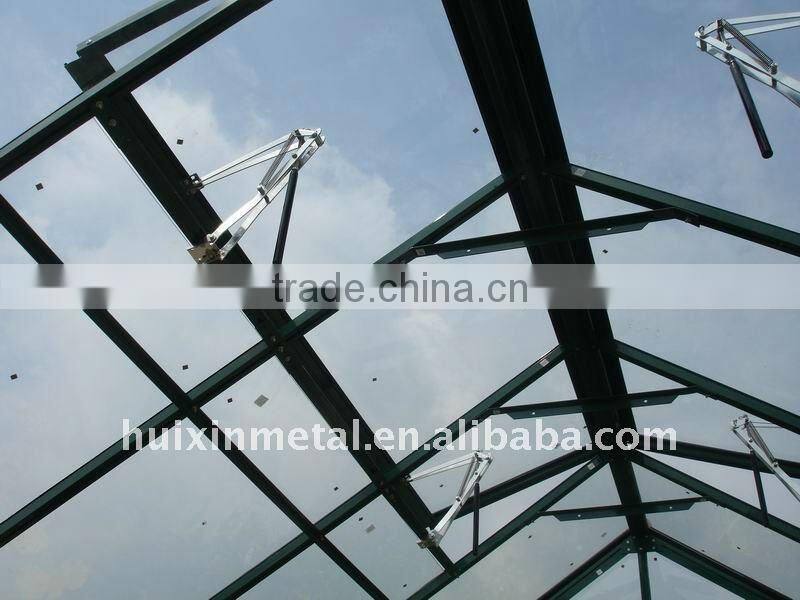 hot sale tempered glass greenhouse HX78215G-1