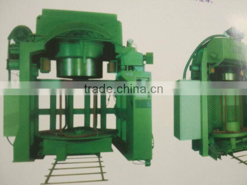 inverted vertical wire drawing machine/take up machine