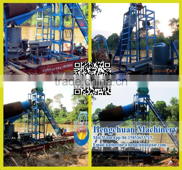 Gold Sieving Machine Bucket Gold Dredge for Sale