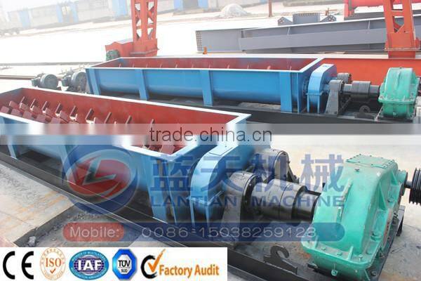Automatic double-shaft concrete mixer for brick making machine