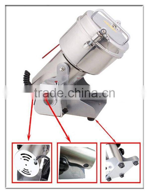 1500g stainless steel food grinder mill powder machine