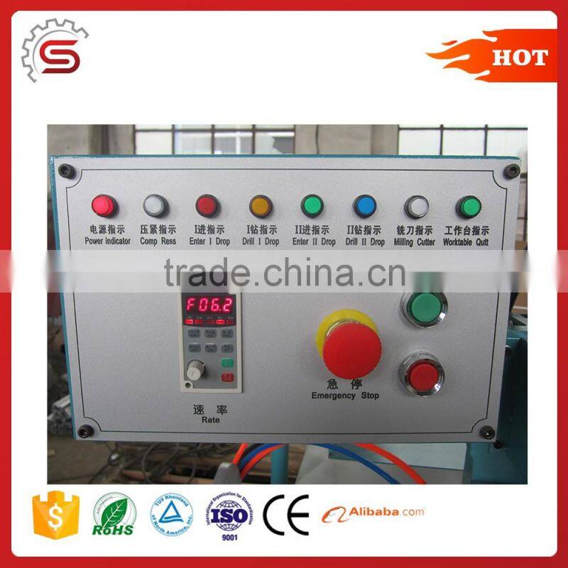 MXW1560D door lock's hole and slot machine for door with good configuration