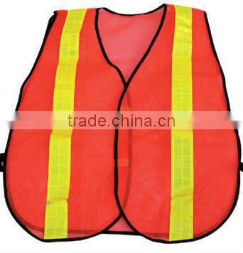 2012 new design reflective safety vest with PVC tape