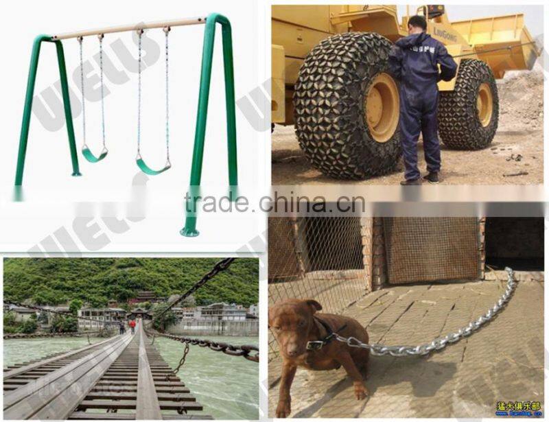 Carbon steel long DIN763 link chain