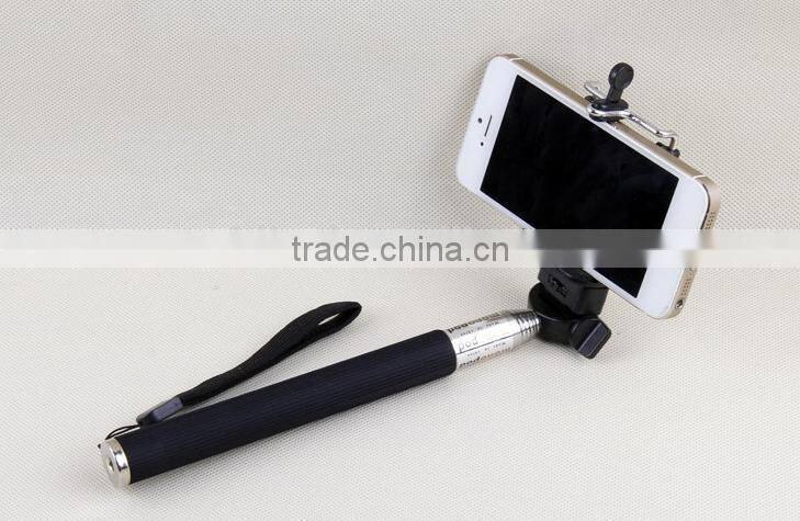 Factory supply wireless bluetooth selfie stick monopod with zoom for IOS mobile phone and Andriod