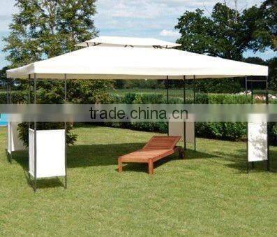 3X4M Square roman pole deluxe metal gazebo