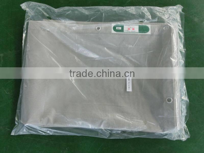 420D/16*15 170GSM PVC Fireproof Mesh Sheet