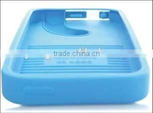 Hot selling Fragrant Chocolate Bean Silicone Phone Case For iPhone 4 4S 5 Silicone Case