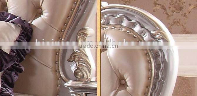 Bisini Luxury Furniture Bed, Exquisite Bedroom Furniture King Size Bed, Wooden Bedroom Furniture Set (BF01-ML010)