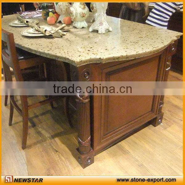 Prefab high quality absolutely black countertops